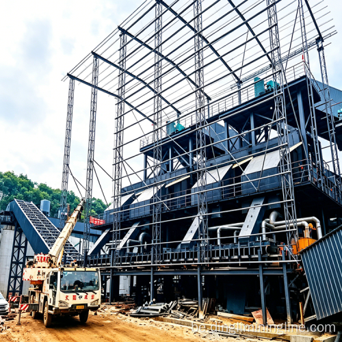 Рашэнне для драбнення вапняка і вытворчасці пяску прадукцыйнасцю 1500 т/г